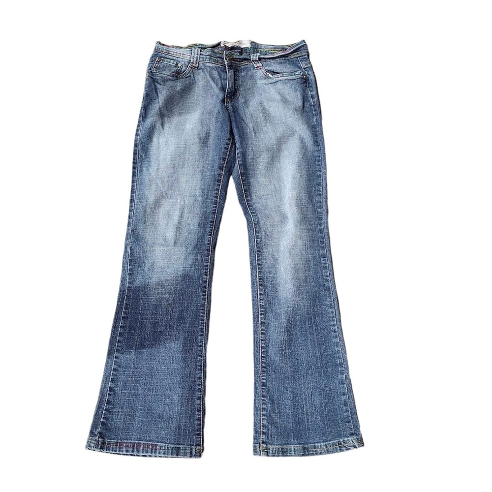 Old Navy jeans with rainbow thread size 9/10